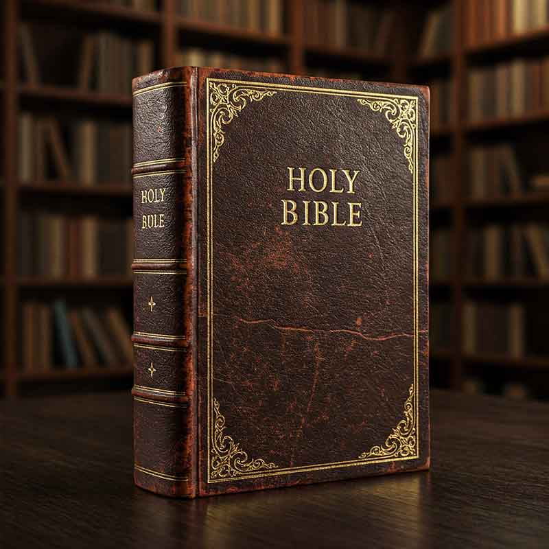 Leather bound bible