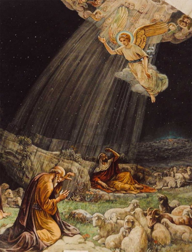 Wrendale Designs Adventskalender 'While Shepherds Watched' Mit Border Collie Motiven