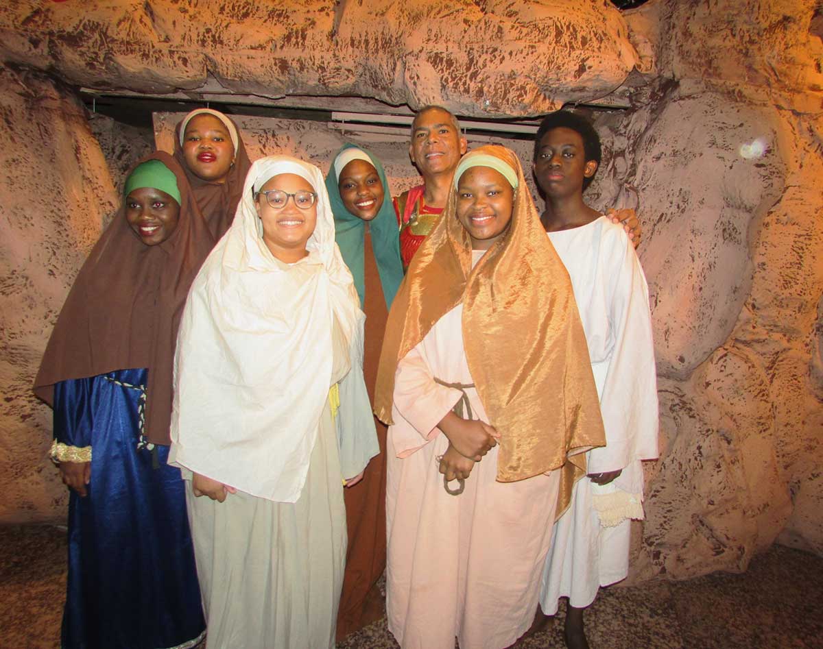 Holy Family College learners participate in The Durban Passion Play
