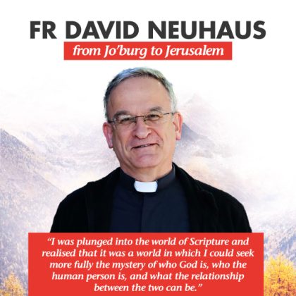 Priest’s Journey from Jo’burg to Jerusalem