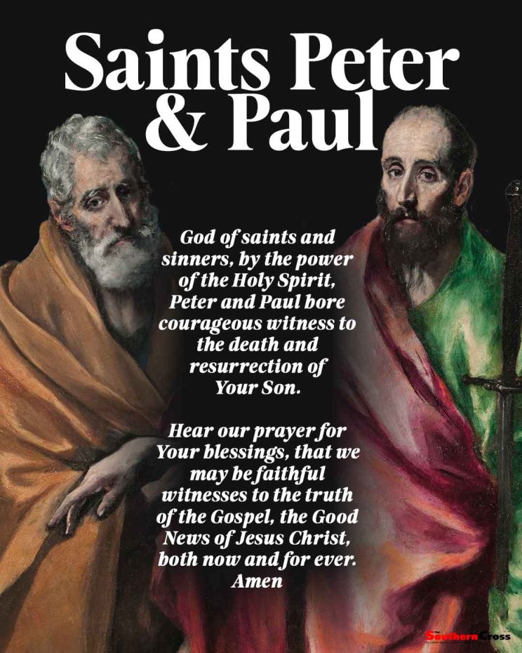 Saints Peter and Paul Prayer - The Southern Cross