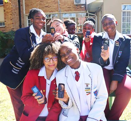 Smartphones Swapped for Dumbphones at Holy Rosary School!