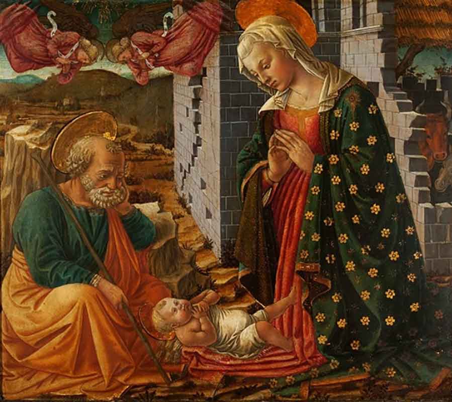 Adoration of the child