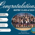 De La Salle Holy Cross Matric Results