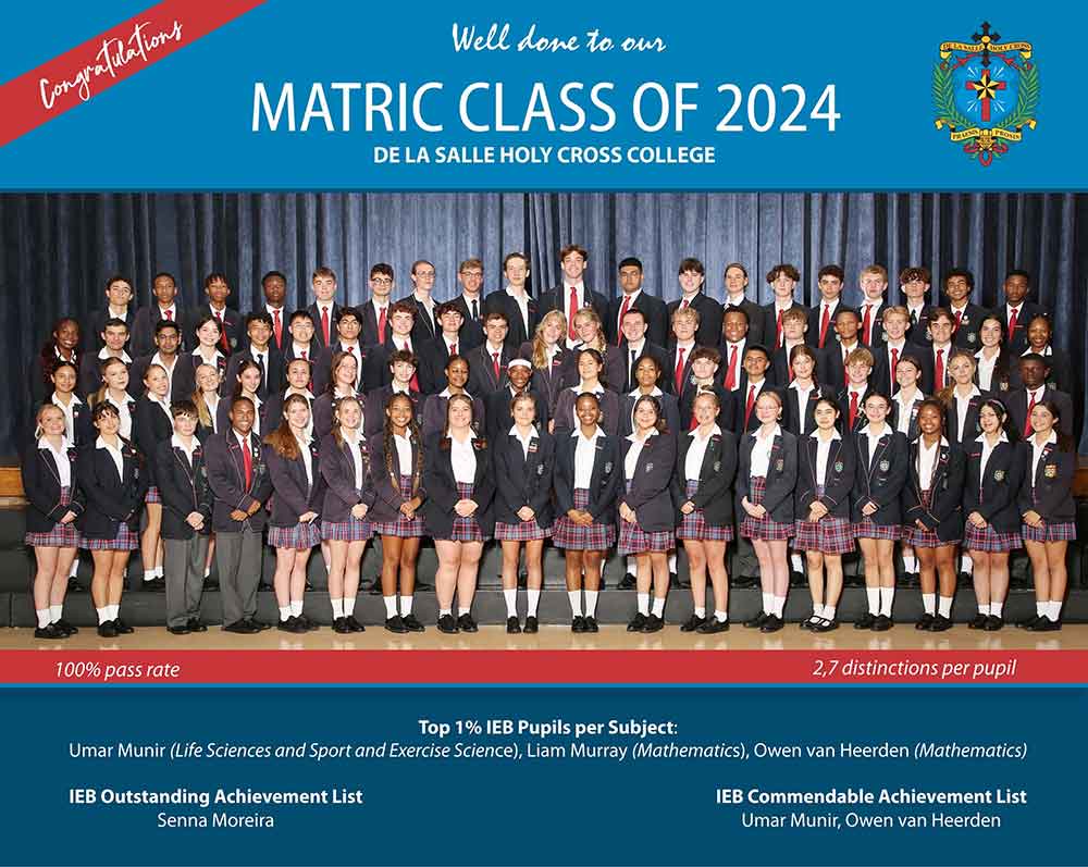 De La Salle Holy Cross Matric Results