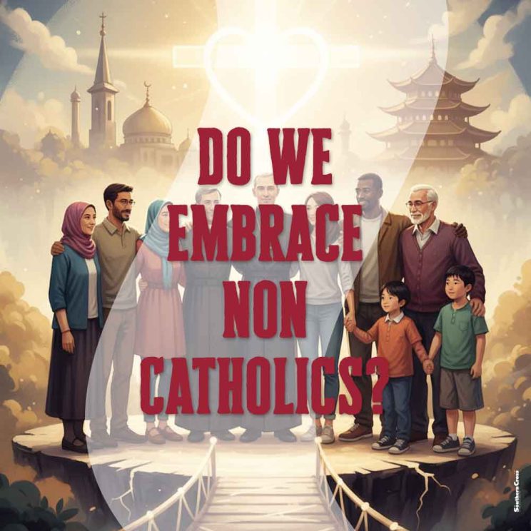 Do we embrace non Catholics?