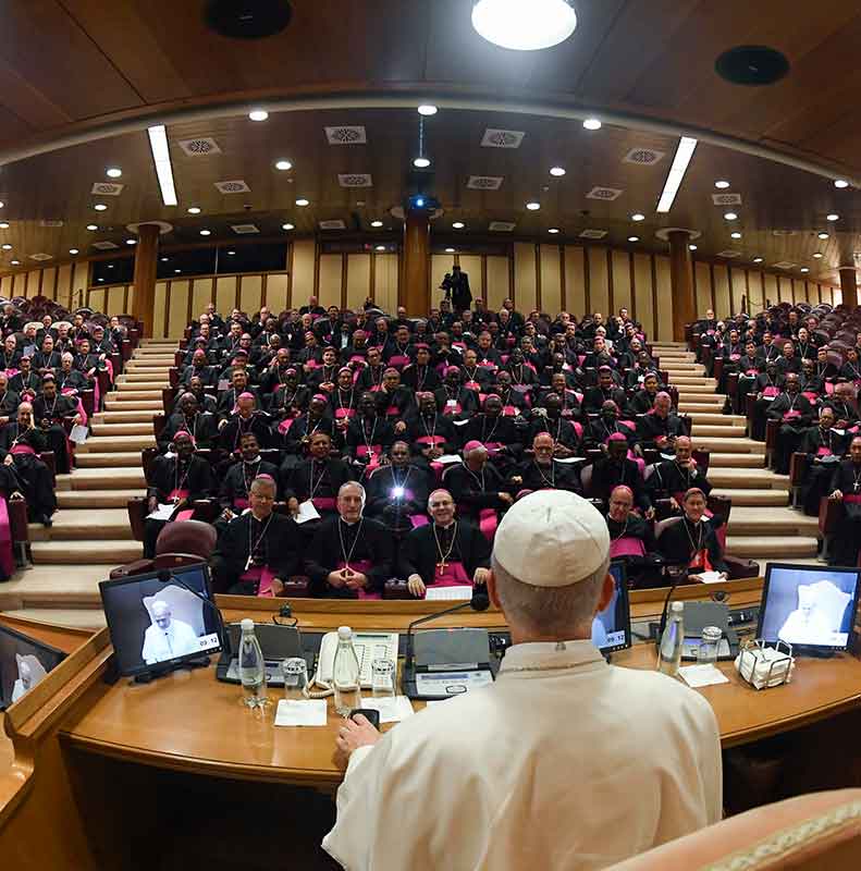NEW BISHOPS VATICAN MEETING POPE LEO XIV