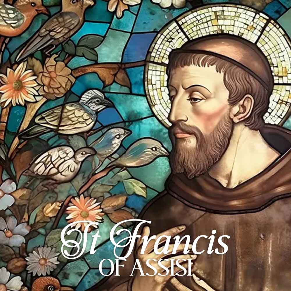 St Francis Stained Glass