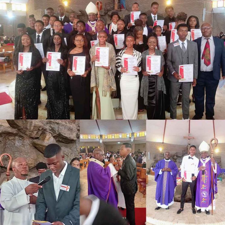 Confirmations at Most Holy Redeemer Church in Mmakau