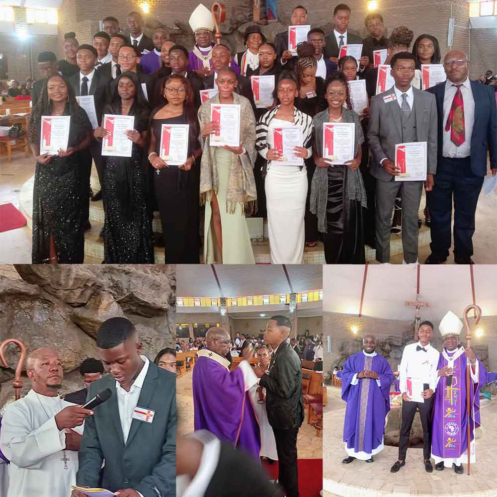 Confirmations at Most Holy Redeemer Church in Mmakau
