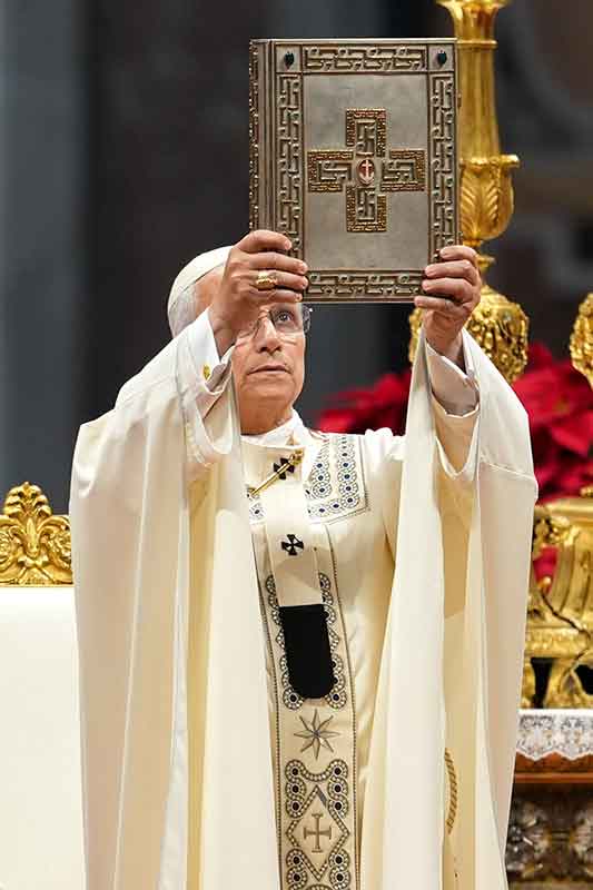 POPE LEO XIV NEW YEAR MASS 2026