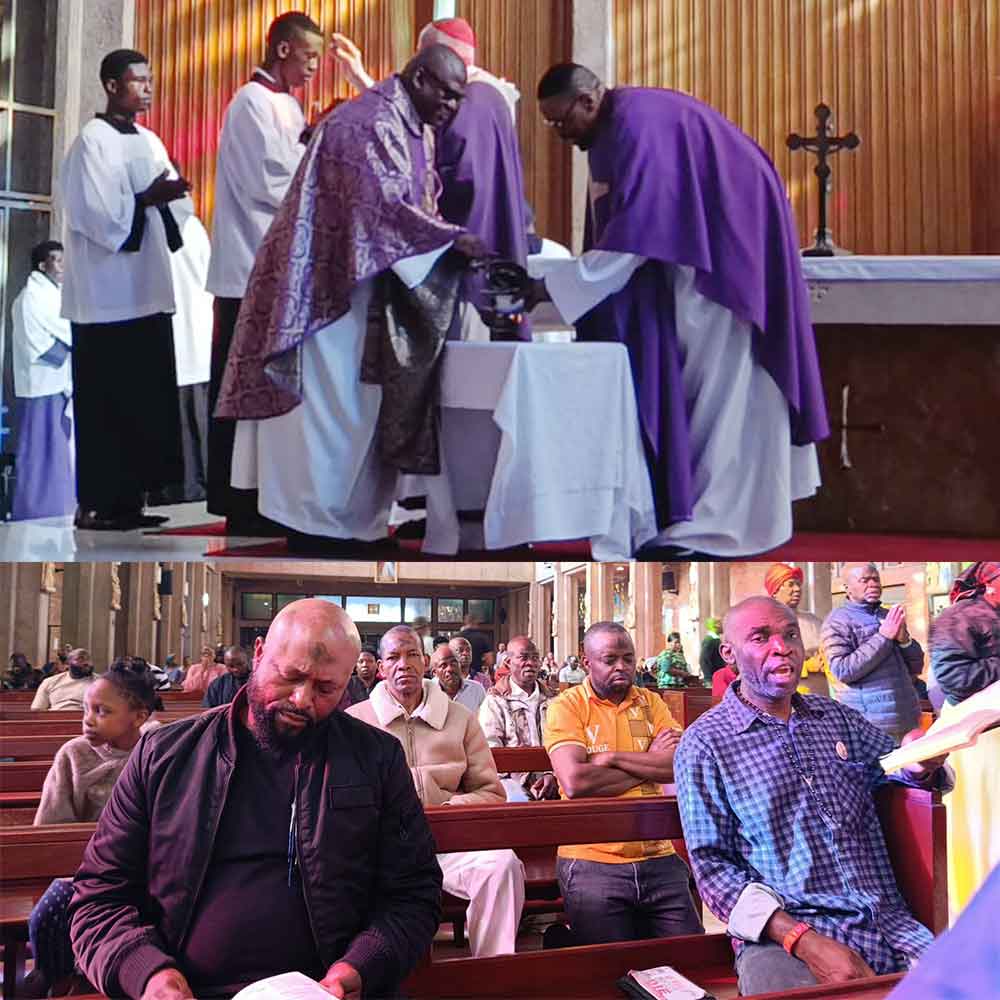 Ash Wednesday Mass at Christ the King Cathedral