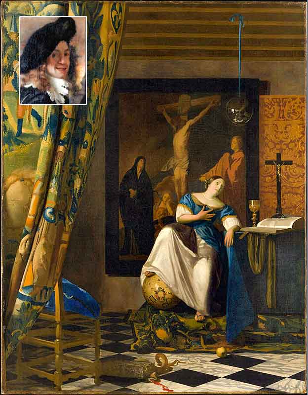 Johannes Vermeer Allegory of the Catholic Faith