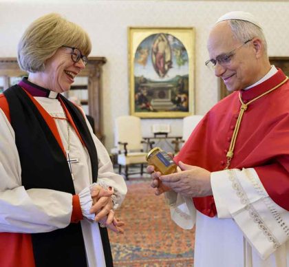 Pope Leo Meets Archbishop Sarah Mullally at the Vatican (Photo: Vatican media)