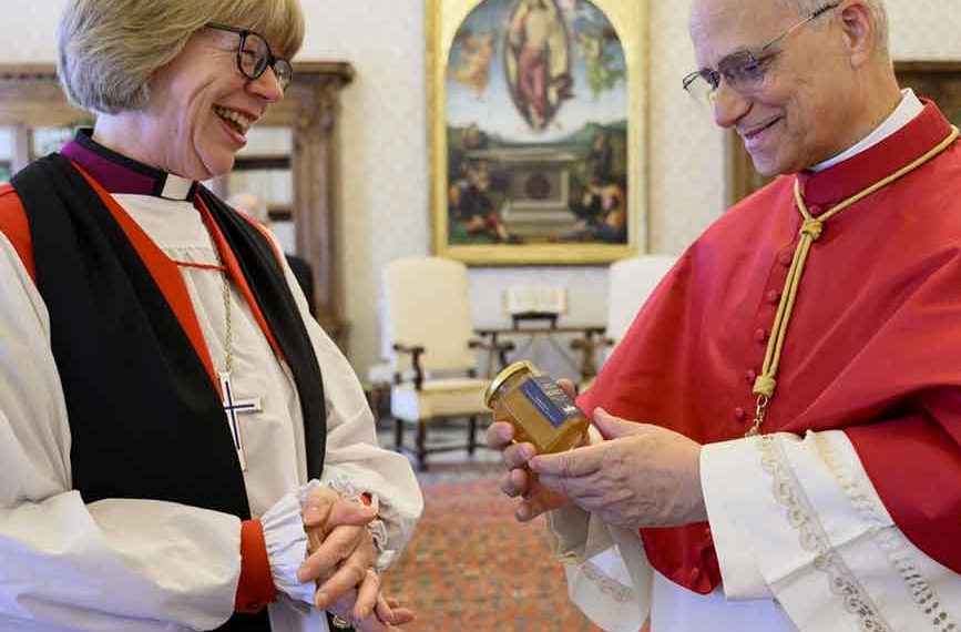 Pope Leo Meets Archbishop Sarah Mullally at the Vatican (Photo: Vatican media)