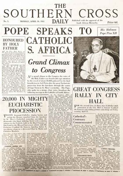 The Southern Cross, April 30, 1951