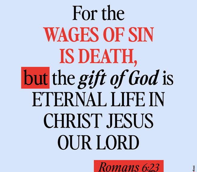 Wages of sin is death
