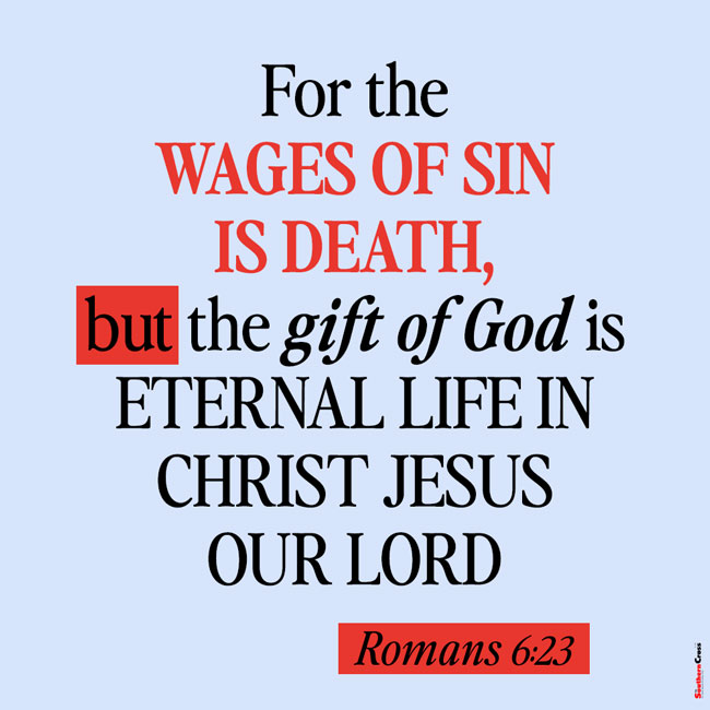 Wages of sin is death