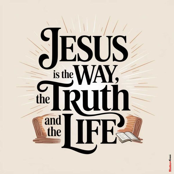 Jesus is the way, the truth and the life