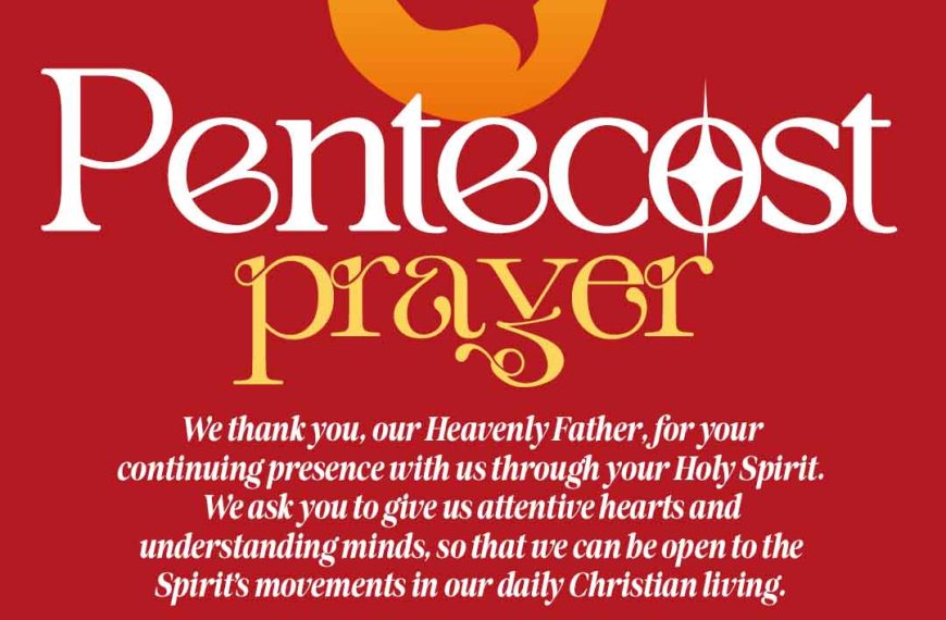 Pentecost prayer