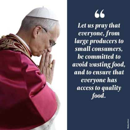 Pray with the Pope