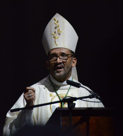 Archbishop Sithembele Sipula at his inaguration. Photo: Jason Scott