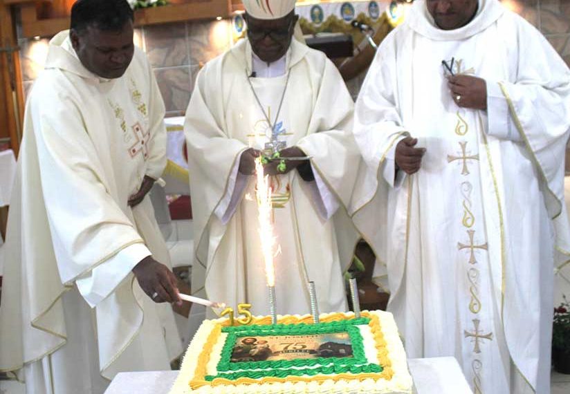 St Joseph's parish in Actonville, Benoni celebrated its 75th anniversary