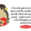 Psalm 84:3