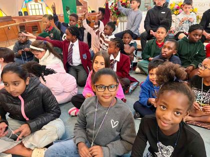 Children's Rosary at St Charles Parish in Victory Park