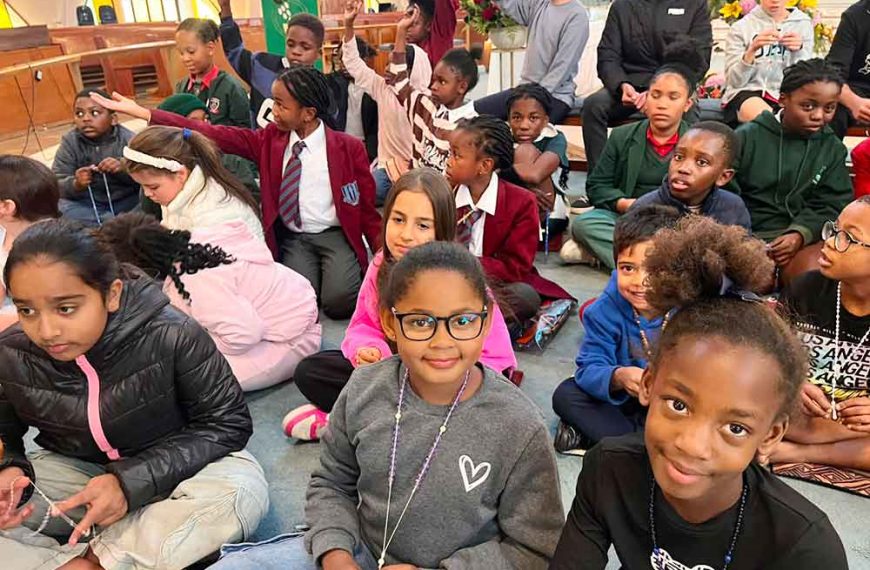 Children's Rosary at St Charles Parish in Victory Park