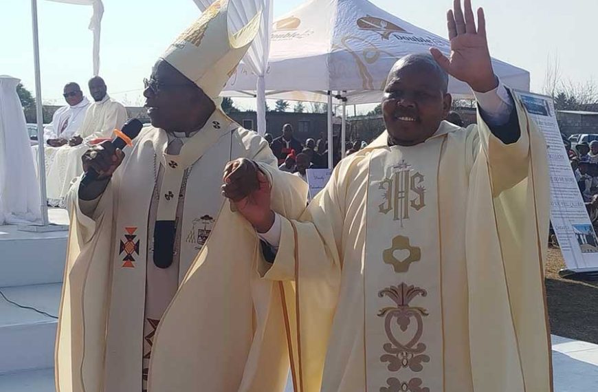 Ordination of Fr Rorisang Stephen Malibo SCJ