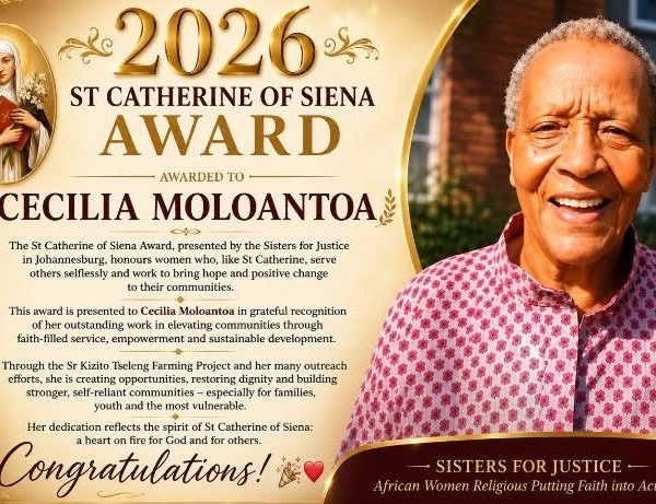 Cecilia Moloantoa to Receive 2026 St Catherine of Siena Award
