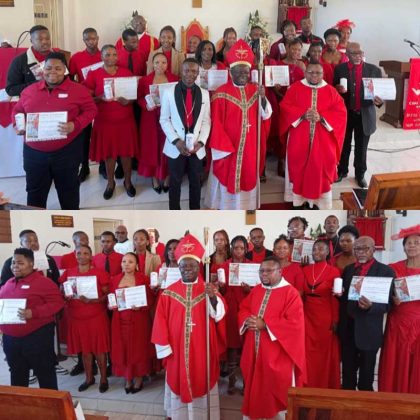 Confirmations at St Aidan's Parish, Mdantsane