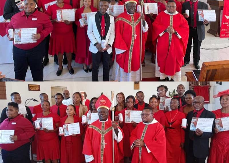 Confirmations at St Aidan's Parish, Mdantsane