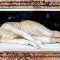 Stefano Maderno’s statue of St Cecilia, as her incorrupt body was found upon her exhumation in 1599