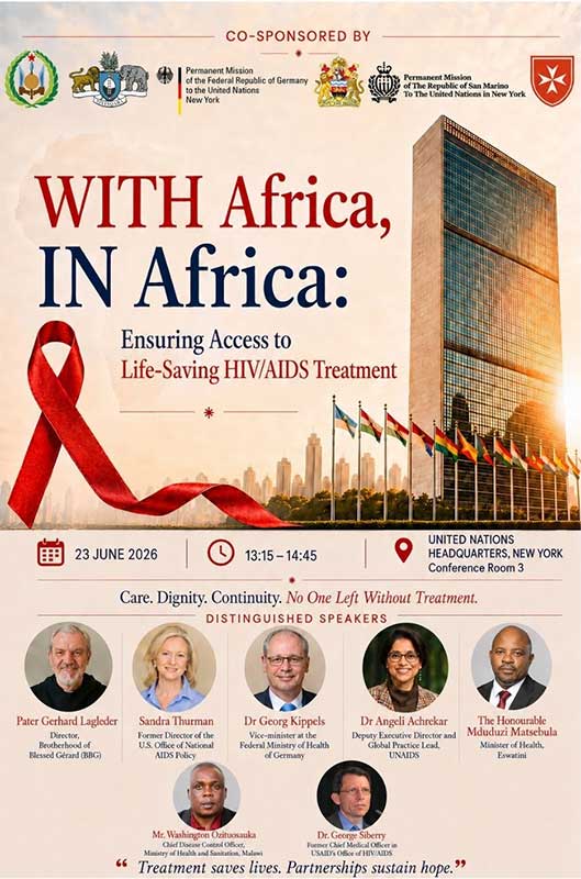 High-Level Meeting on HIVAIDS - With Africa in Africa Ensuring Access to Life-Saving HIVAIDS Treatment
