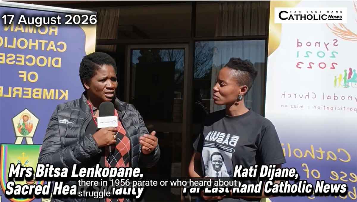 Ms Bitsa Lenkopane interviewed by Kati Dijane of Far East Rand Catholic News