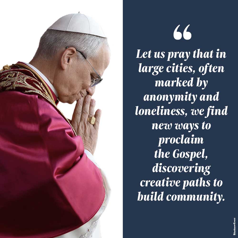 Pray with the Pope