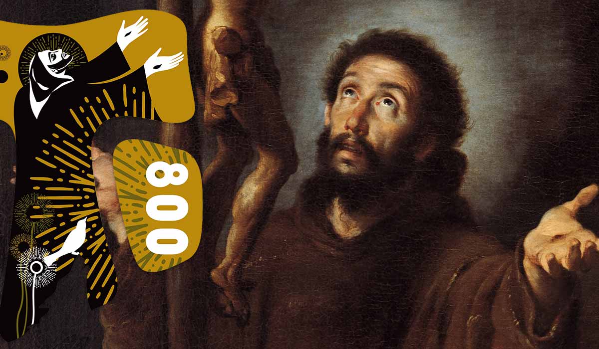 St Francis of Assisi 800 years
