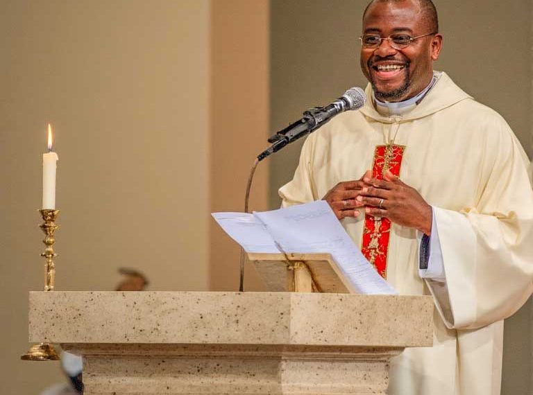 Priest's greeting at Mass