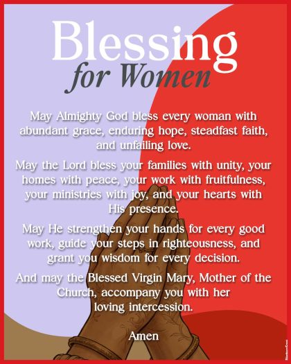 Blessing for women