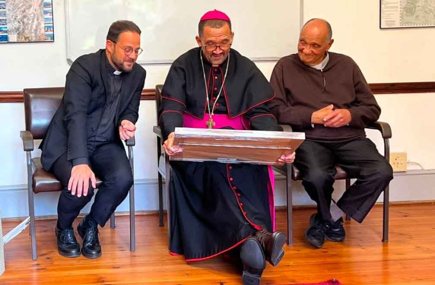 Archbishop Sithembele Sipuka Visits Redemptoris Mater Seminary in Cape Town