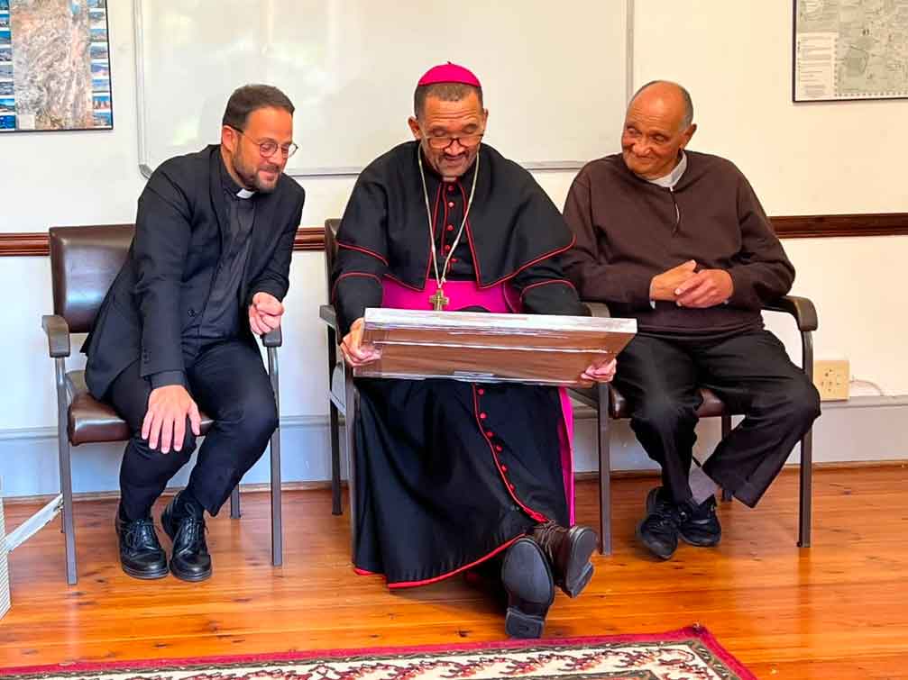 Archbishop Sithembele Sipuka Visits Redemptoris Mater Seminary in Cape Town