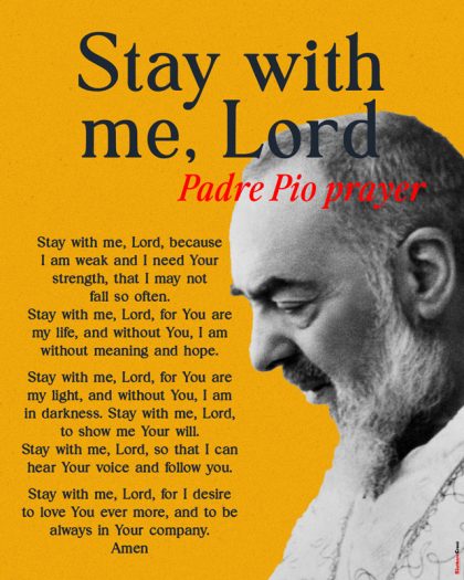 Padre Pio Prayer