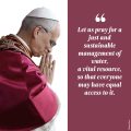 Pray with Pope in September