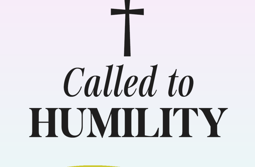 Called to humility