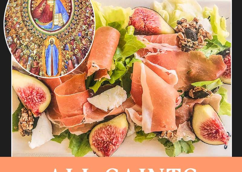All Saints Confirmation Fig and Prosciutto Salad