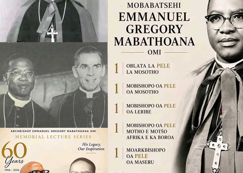 Archbishop Emmanuel Gregory Mabathoana 60 year Memorial