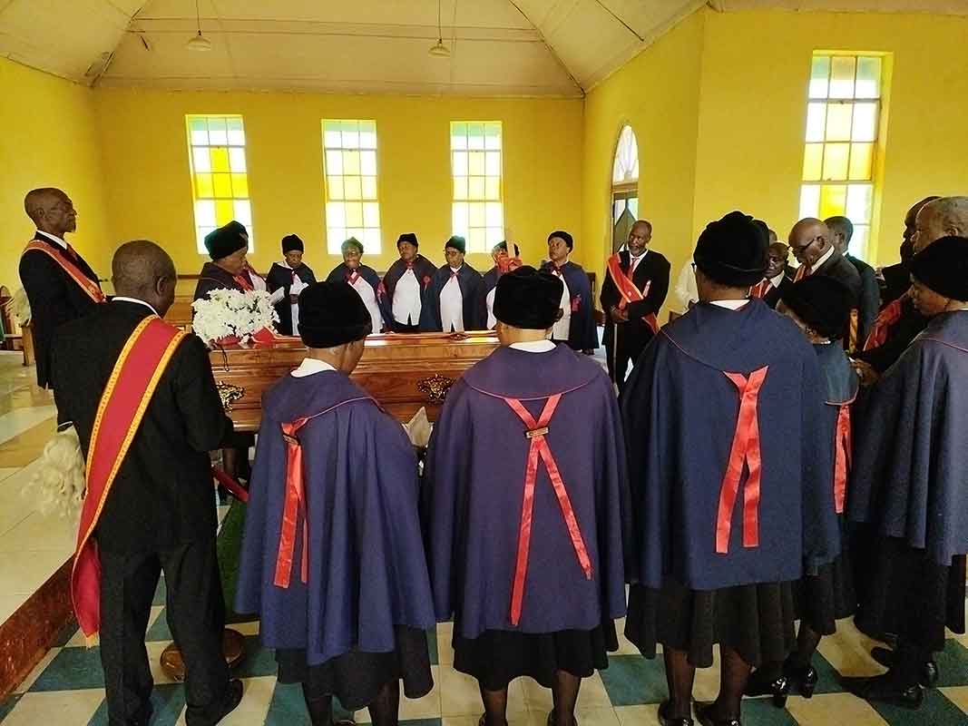 Chief Bartholomew Malephane funeral