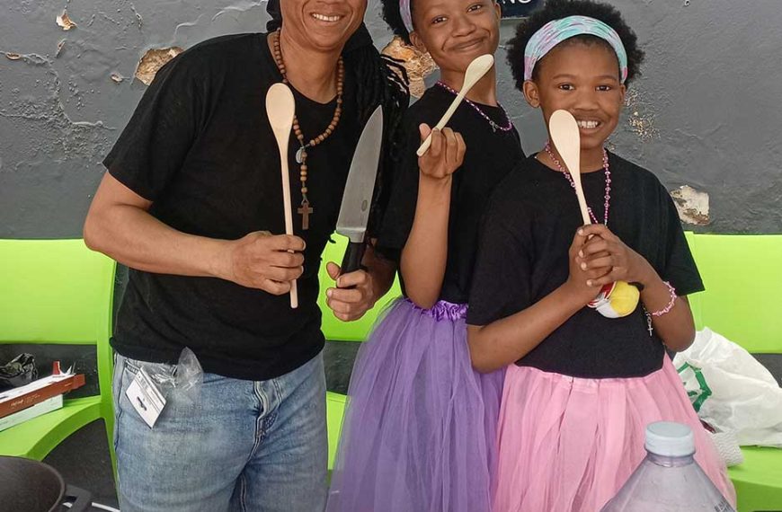 Gregory Stephenson and daughters Cooking Competition